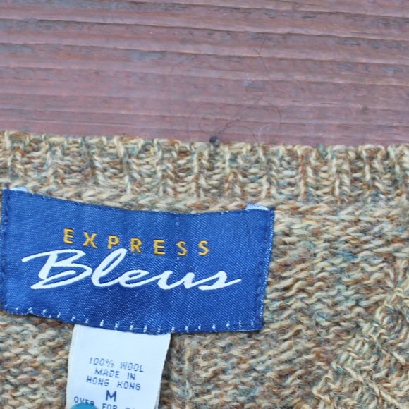 Express Bleus Wool Sweater - size Medium - Picture 8 of 12